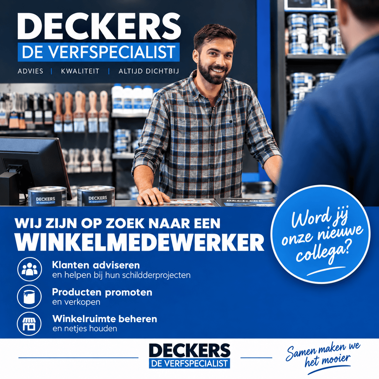 Winkelbediende 